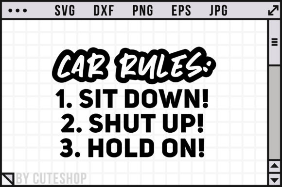 Car Rules SVG: A Designer's Review for Graphics and Crafts