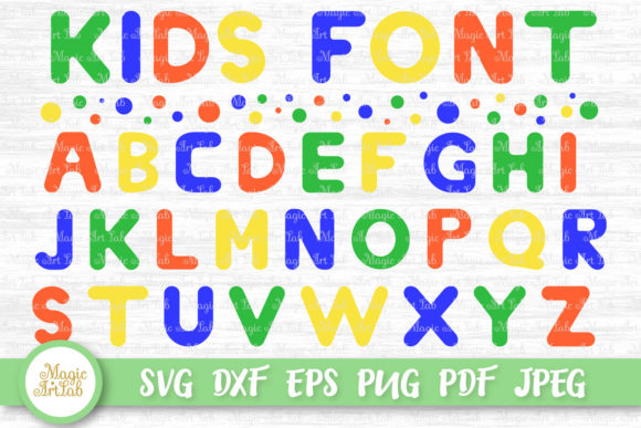 Funny Kids Font SVG File: A Crafts and Graphics Review for Local Brands