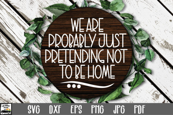 Funny Round Sign SVG Graphics for Crafts and Content