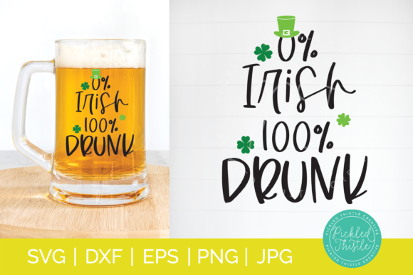 Funny St.Patrick s Day SVG - 0 Percent I Graphics and Crafts Review