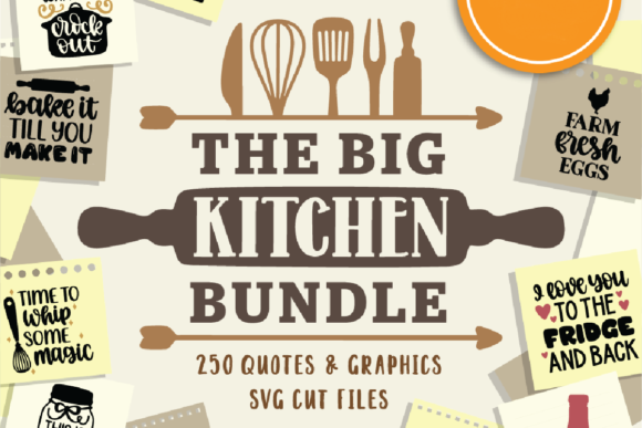 The Big Kitchen Bundle Graphics and Crafts Review